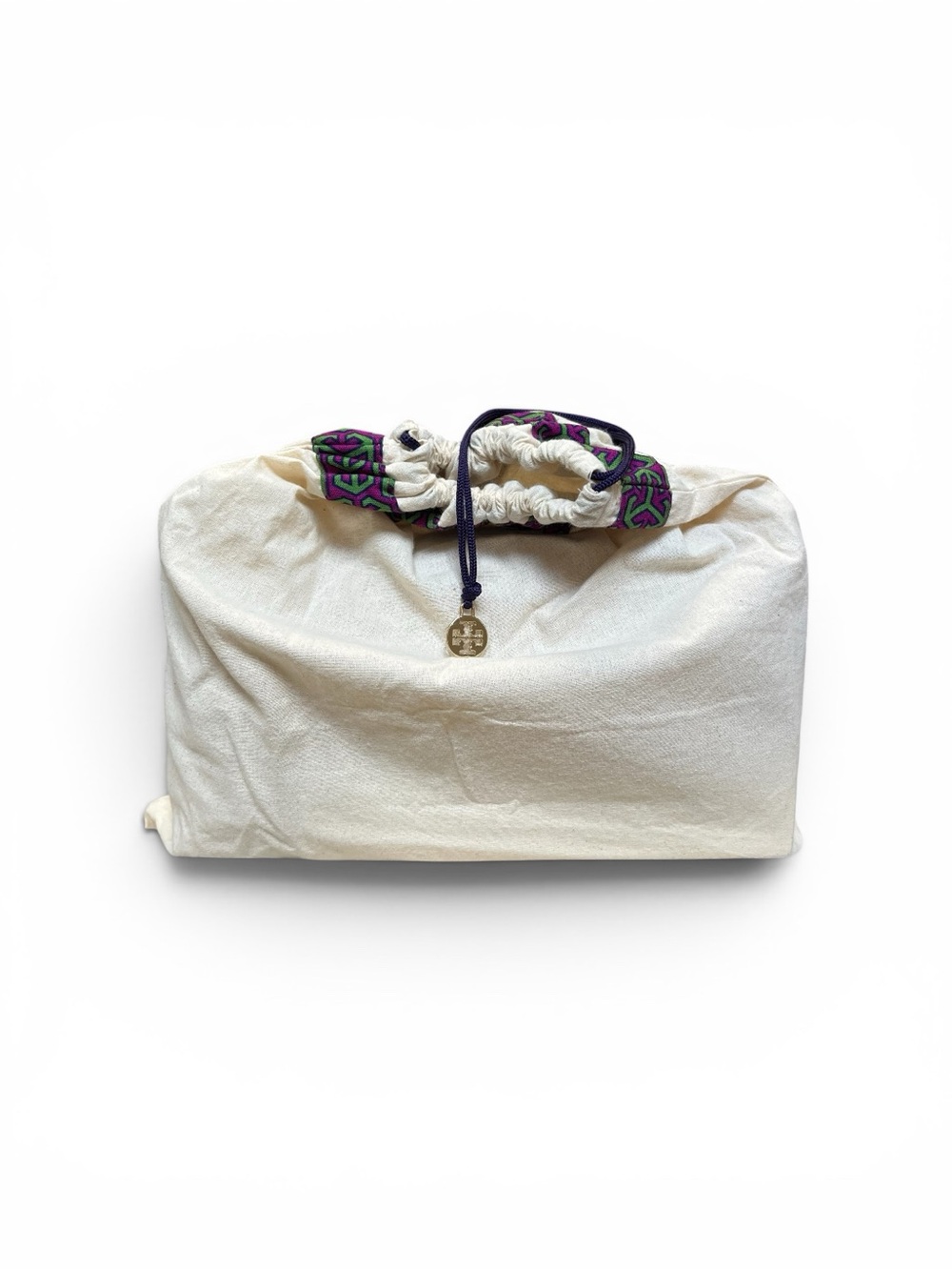 ✧ Tory Burch Suede Embossed Shoulder Bag In Deep Sunflower - Picture 9 of 9